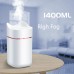 Air Humidifier 1400ML Water Aromatherapy Diffuser with Adjustable Mist Mode, 7 Colour Changing LED Light